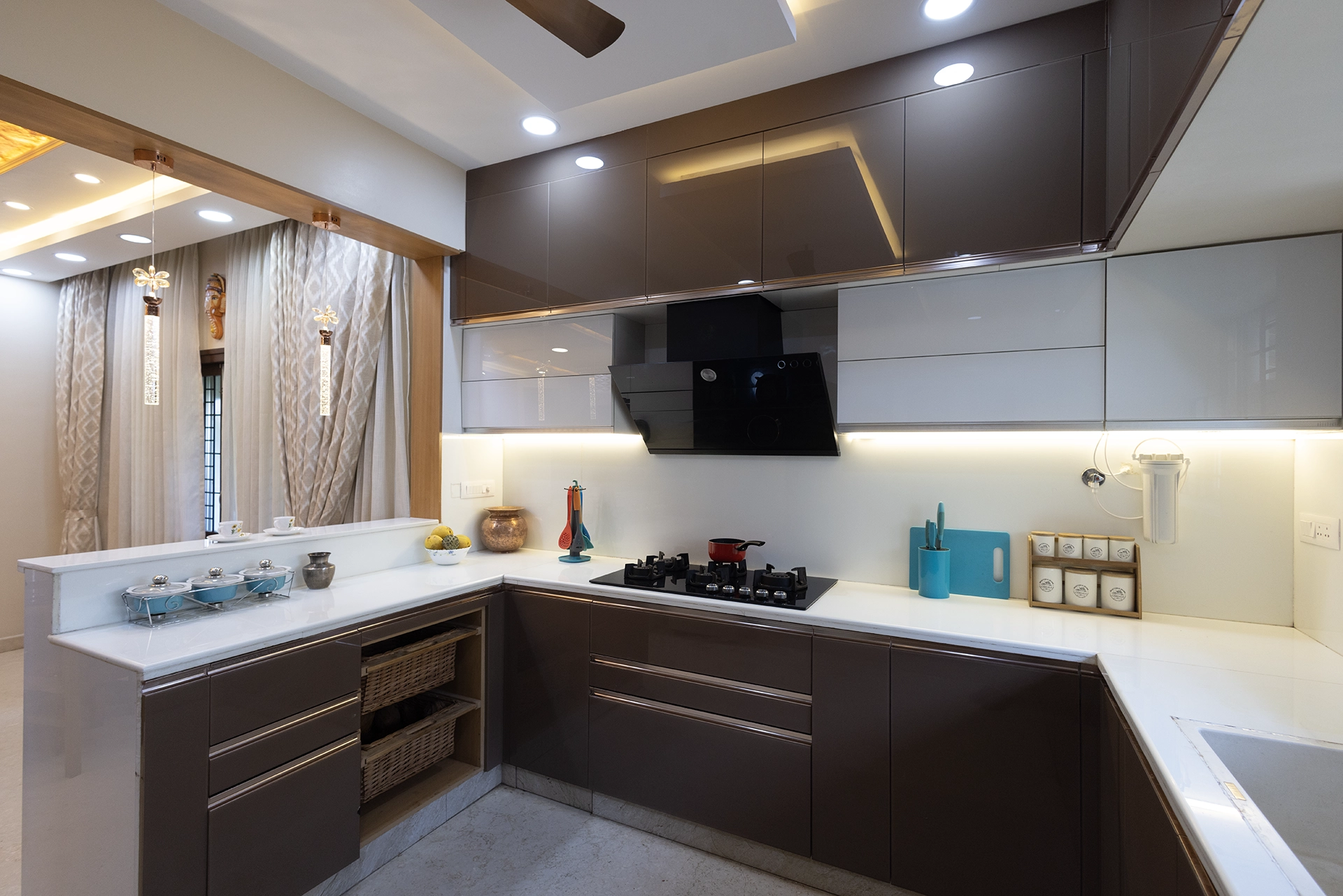 Modular kitchen inbuilt appliance